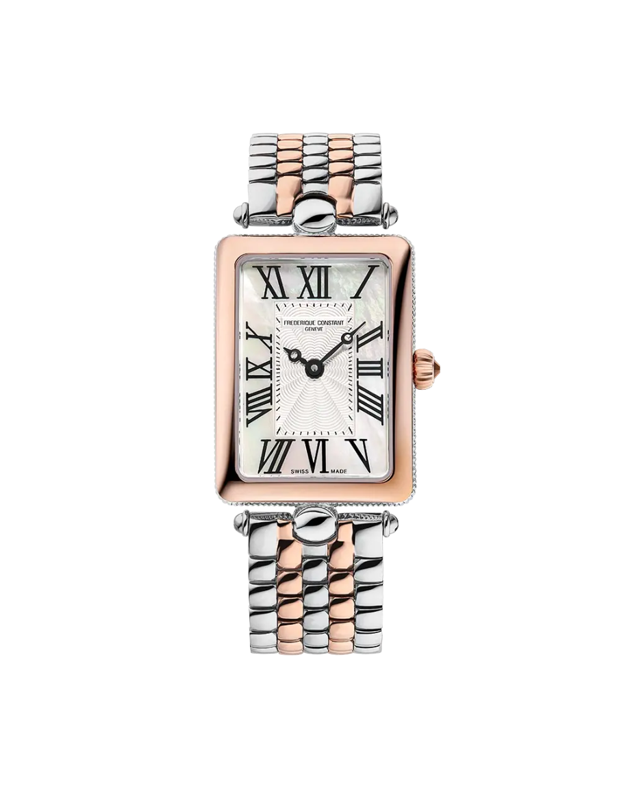 Frederique Constant Classics Art Déco Carrée Bicolor FC-200MPW2AC2B