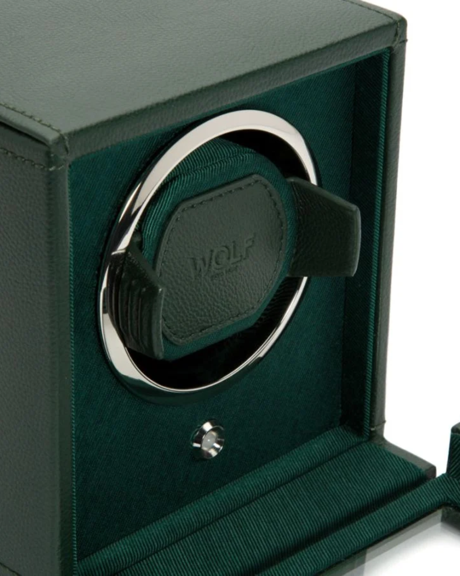 Watch Winder Individual Wolf Cub con Cubierta