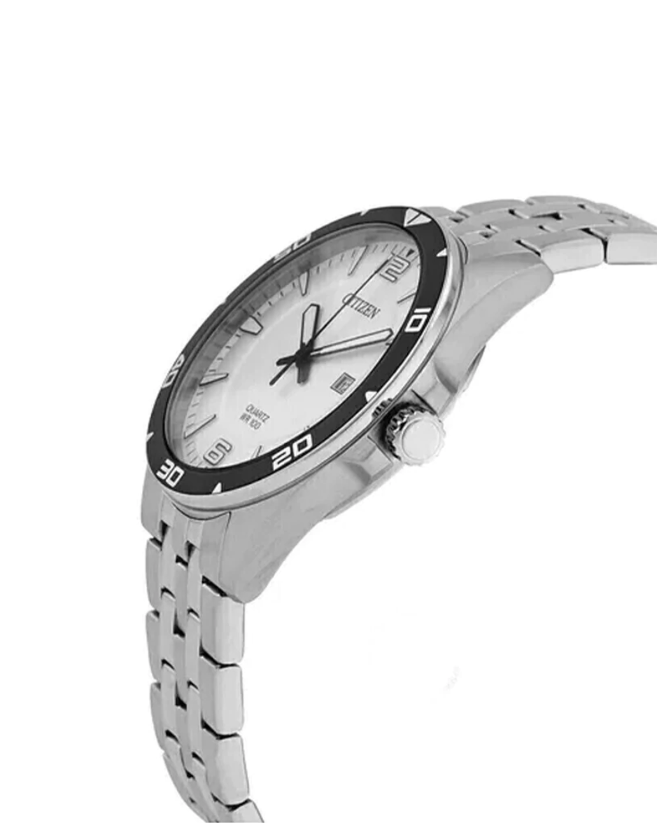 Reloj Citizen BI5051-51A Acero Inoxidable con Carátula Blanca