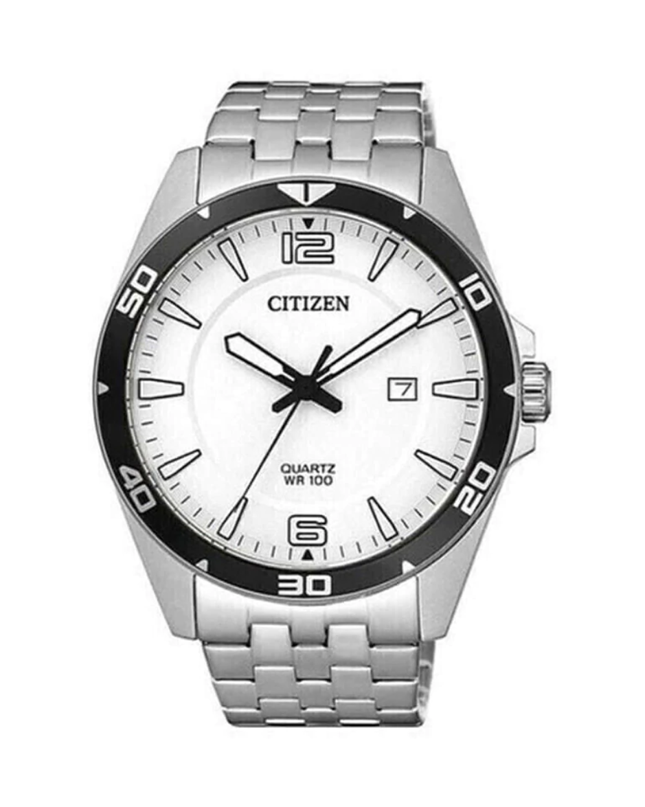 Reloj Citizen BI5051-51A Acero Inoxidable con Carátula Blanca