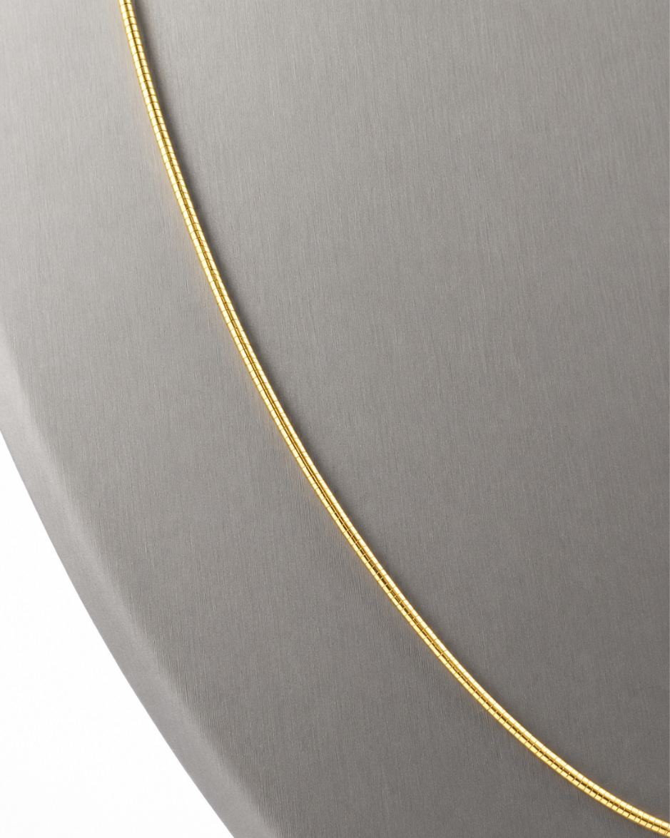 Omega chain 14K oro amarillo