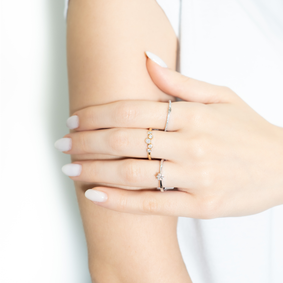 ANILLO BURBUJAS DE DIAMANTE