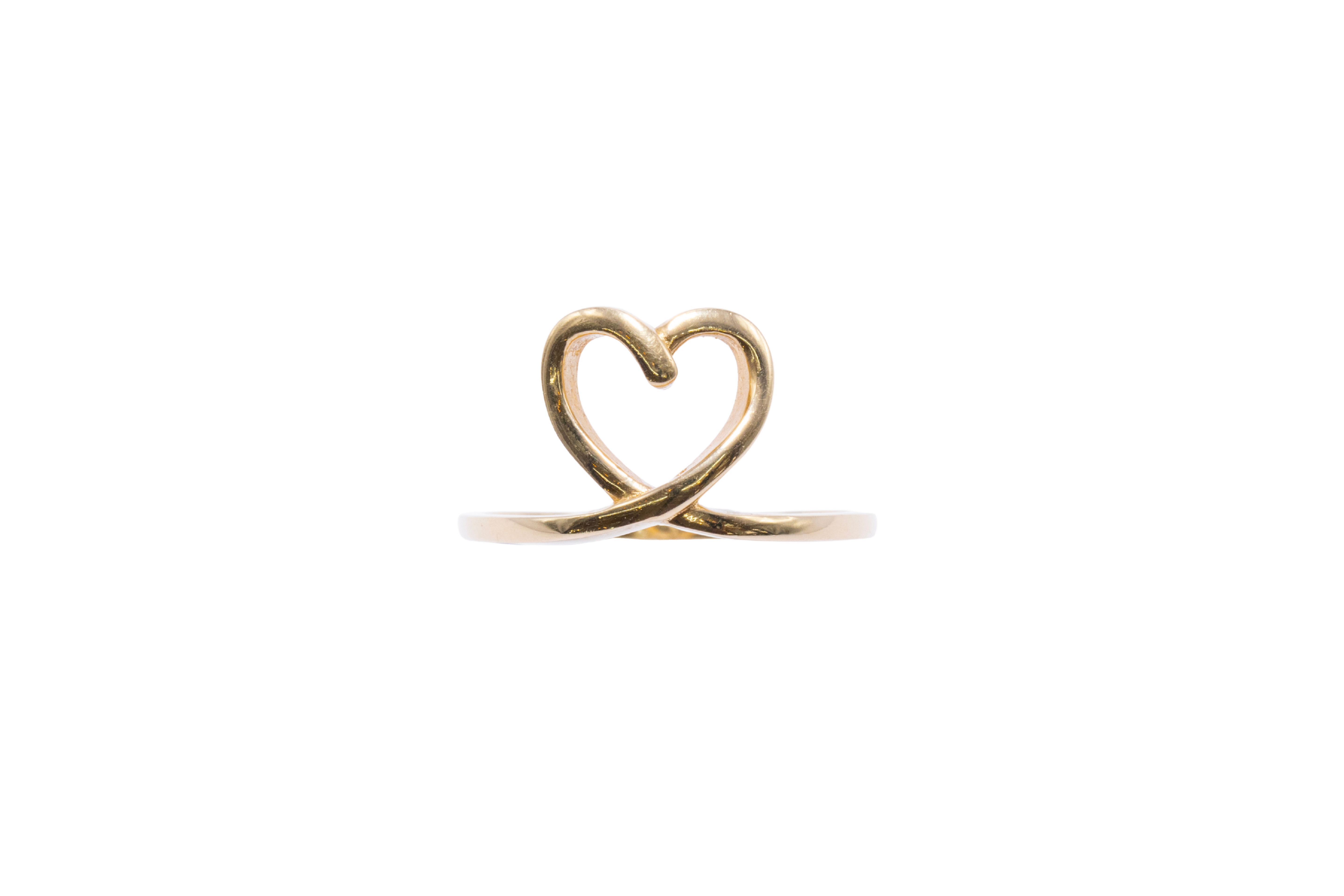 ANILLO SILUETA DE CORAZON