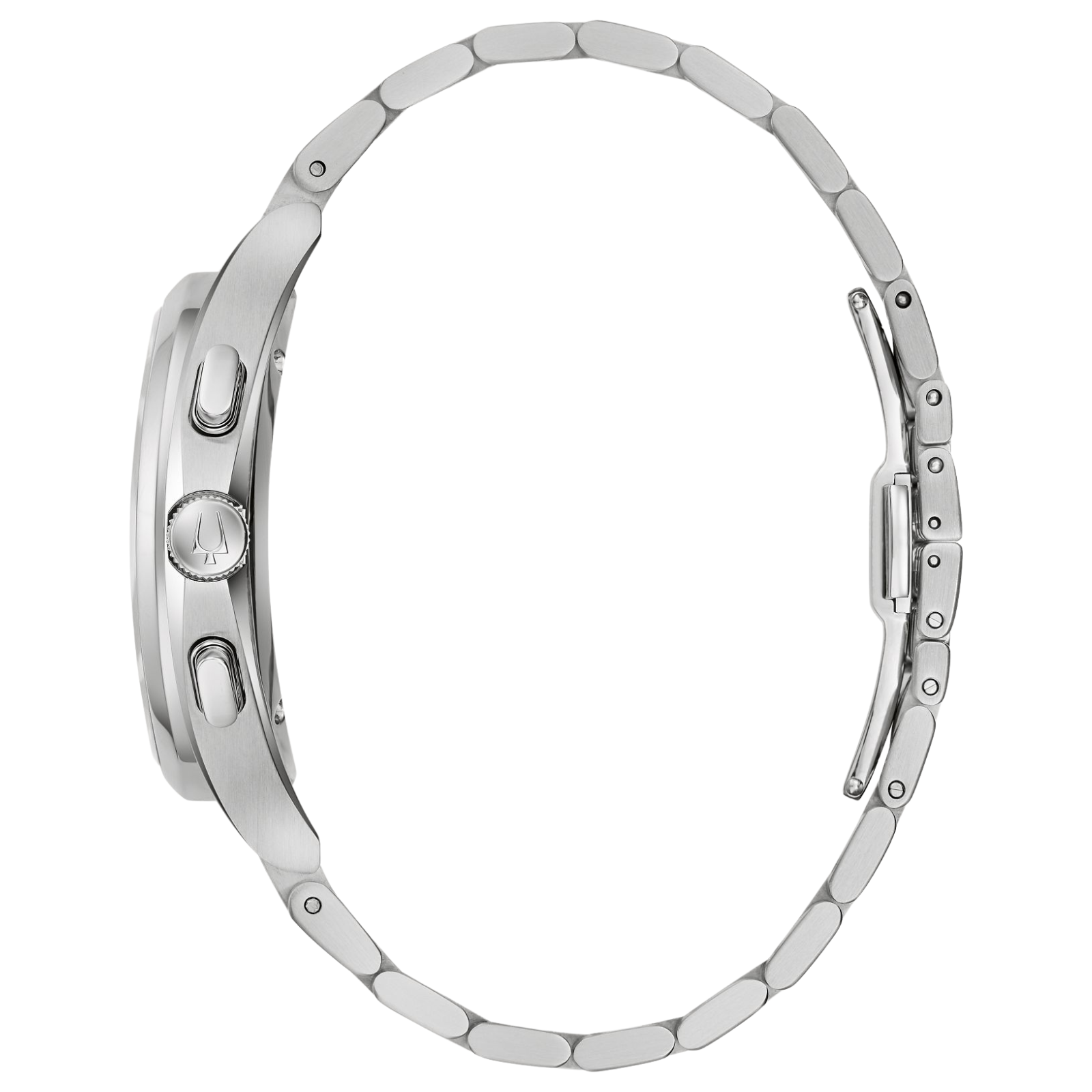BULOVA CURV CUARZO BROWN