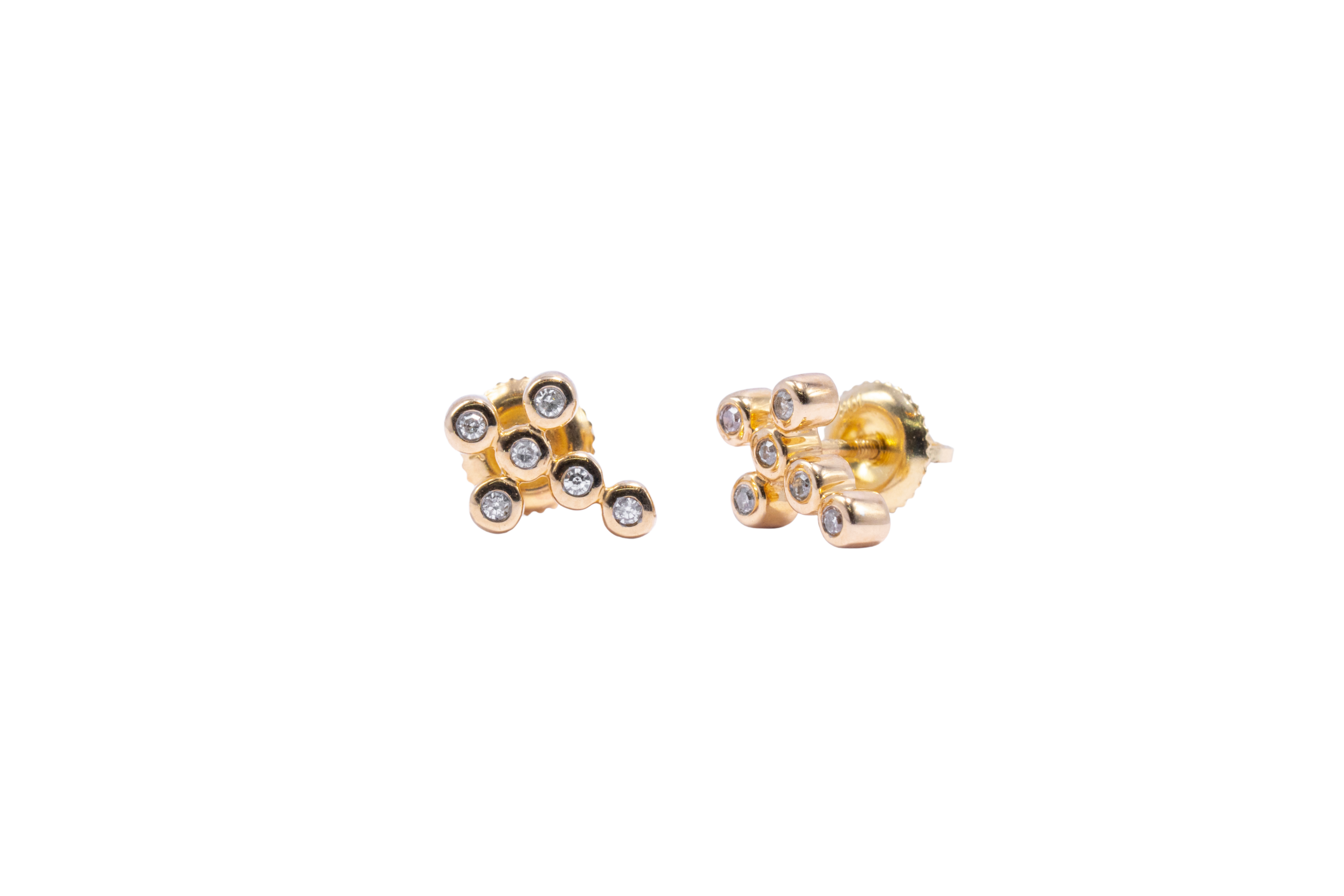 ARETES CRUZ CIRCULOS