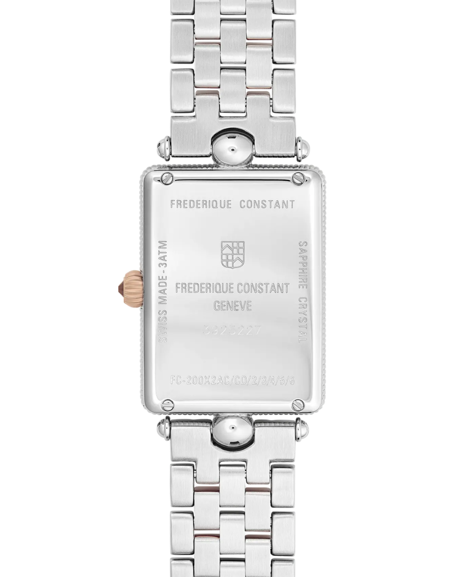 Frederique Constant Classics Art Déco Carrée Bicolor FC-200MPW2AC2B