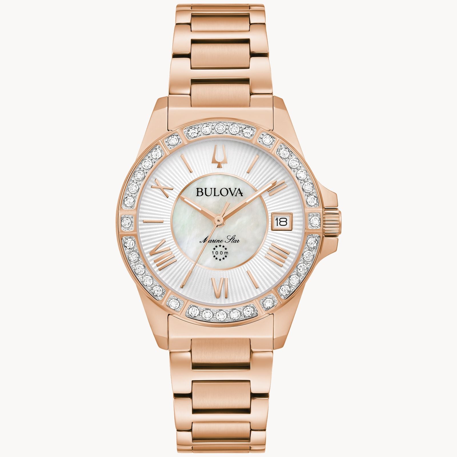 BULOVA MARINE STAR CUARZO DAMA