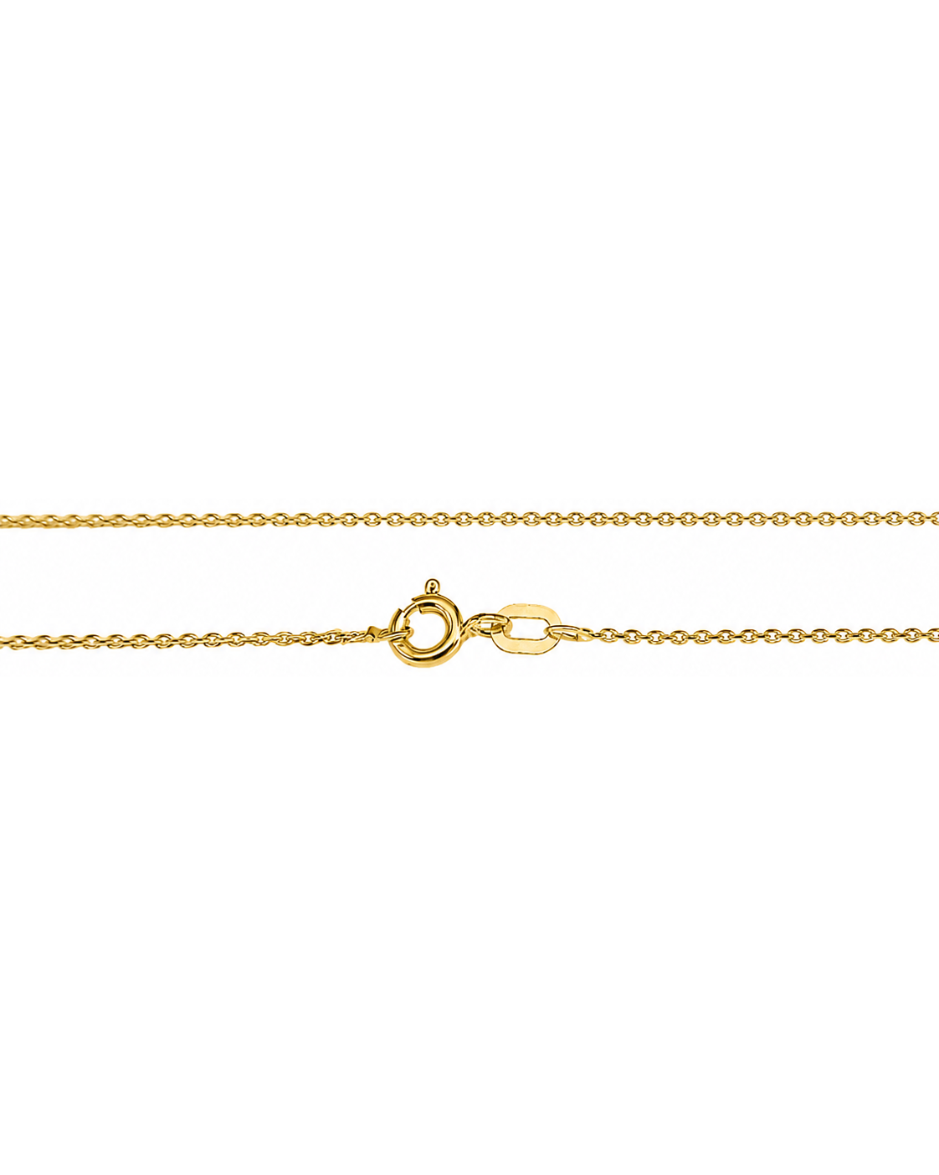 Cadena Mini de Ancla en Oro de 14K | 45 y 50 cm