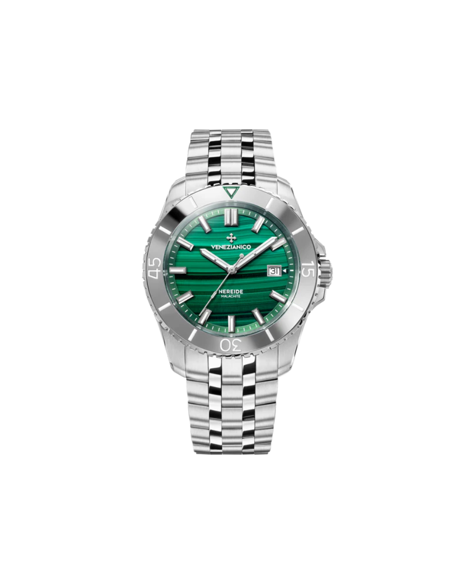 Reloj Venezianico Nereide Malachite Automático 42 mm