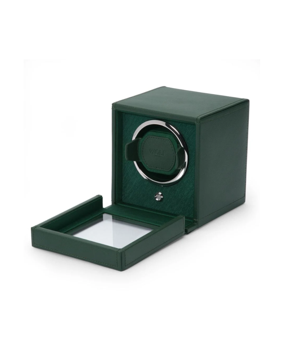 Watch Winder Individual Wolf Cub con Cubierta