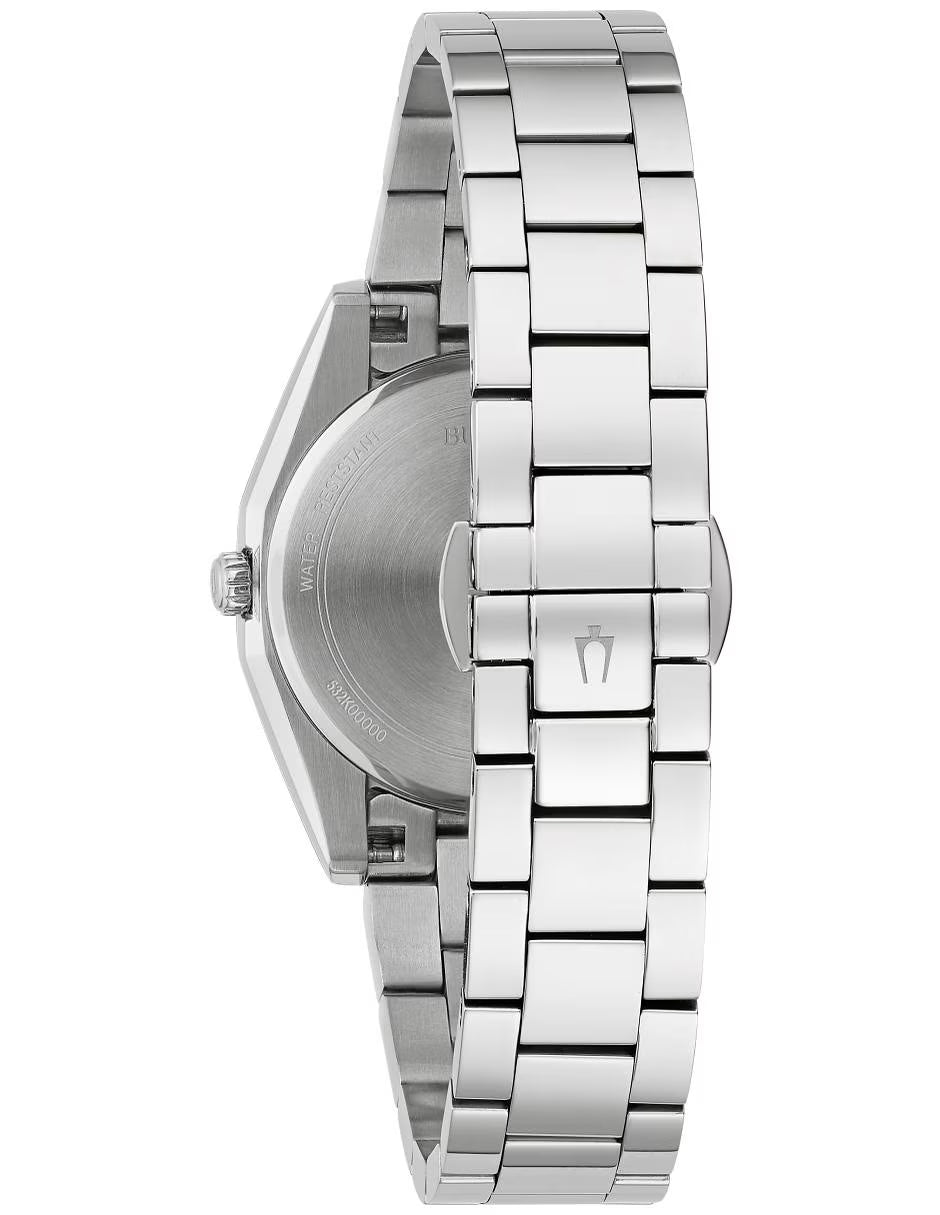 Bulova Surveyor Rosa Plateado 96L348