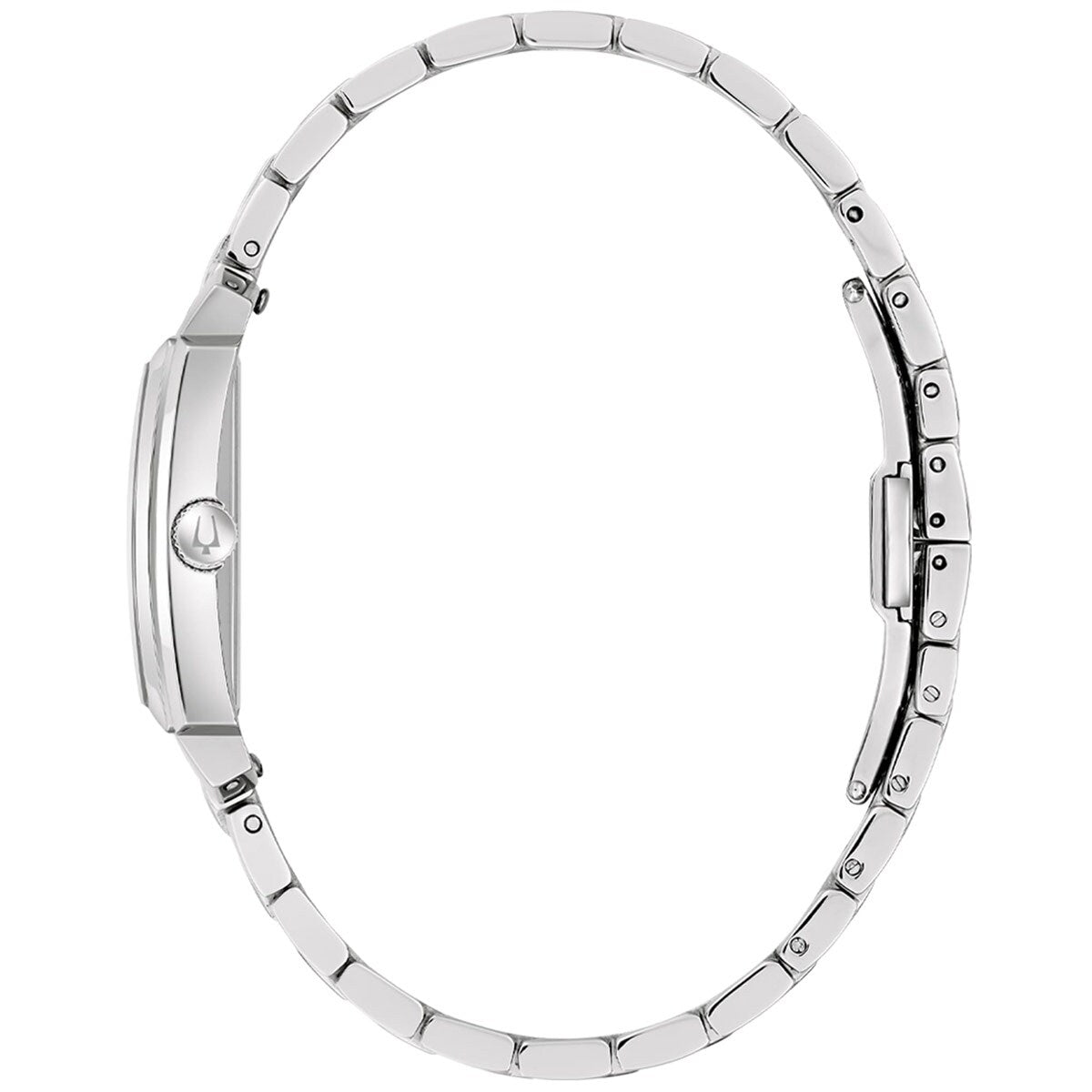 Reloj Bulova Sutton Rectangular Plateado para Mujer 96L349