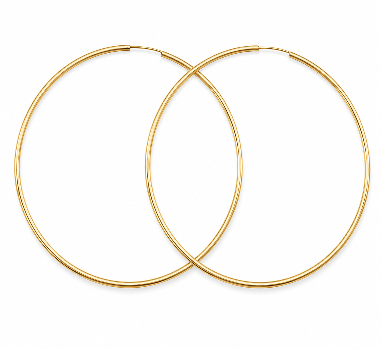 Aros Clásicos Oro Amarillo 14K