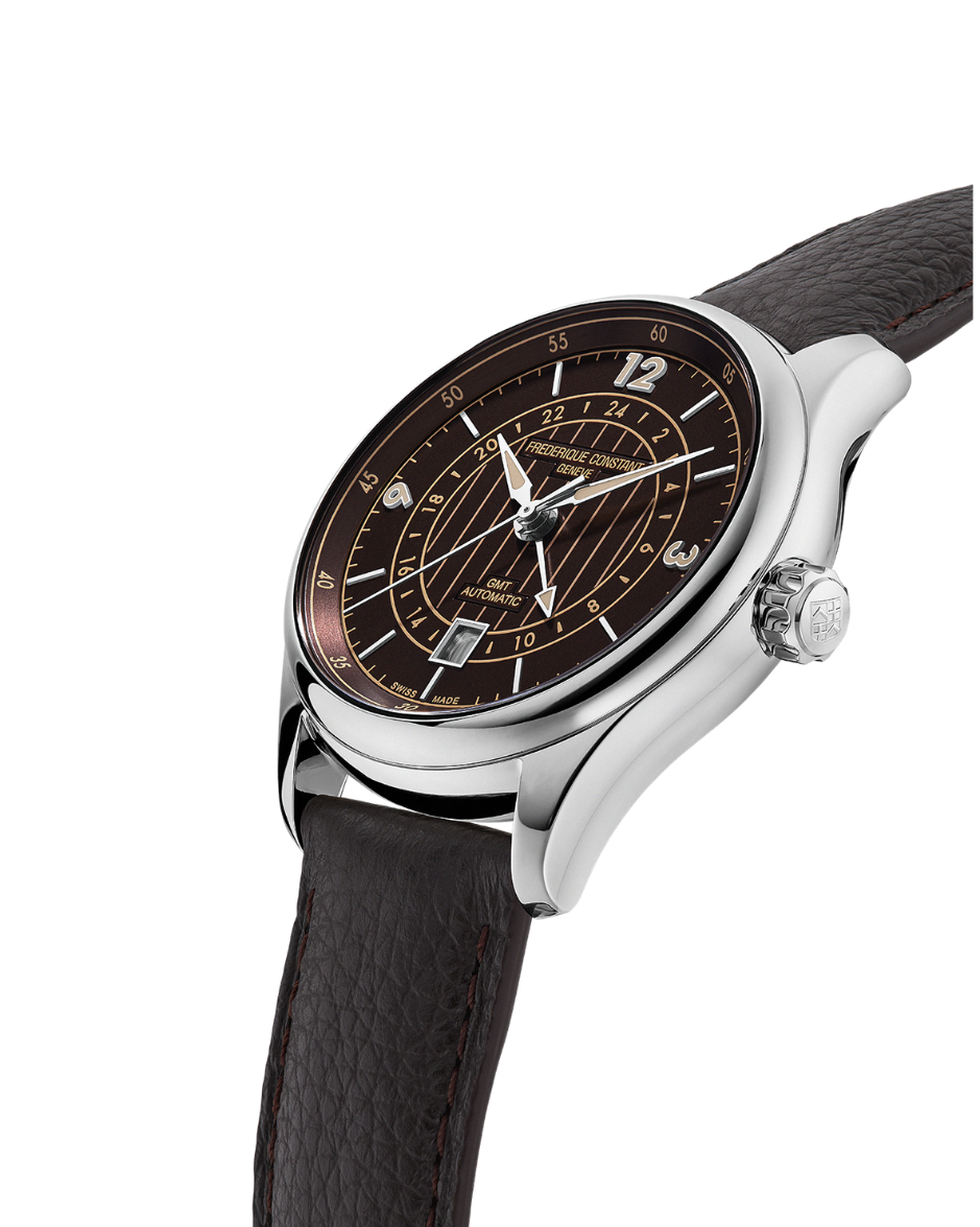 Frederique Constant Classics Runabout Automatic GMT FC-350RBR5B6