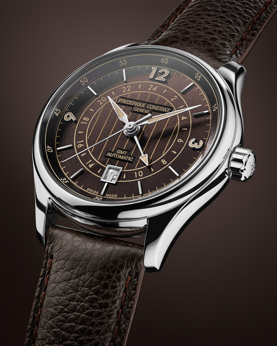 Frederique Constant Classics Runabout Automatic GMT FC-350RBR5B6