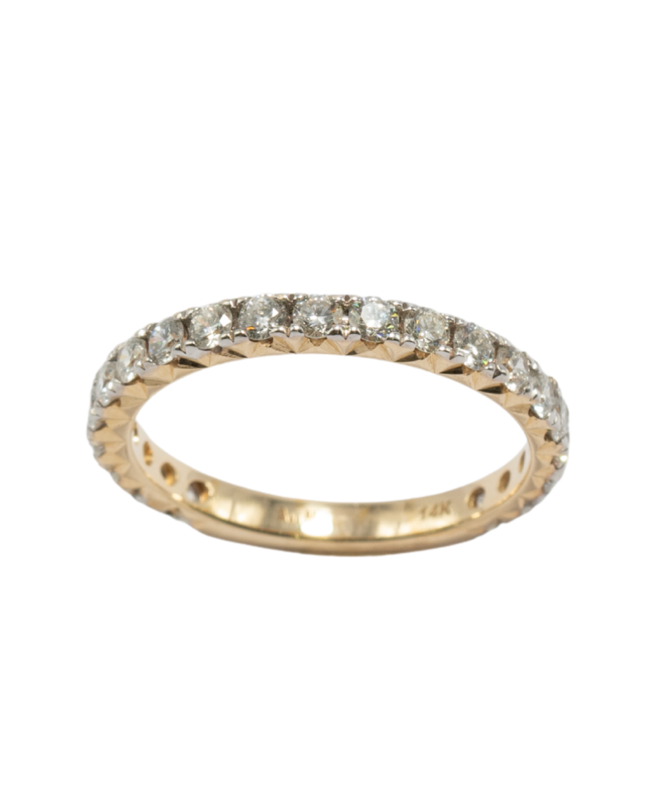 Churumbela Diamantes Naturales 1 CT Oro 14K