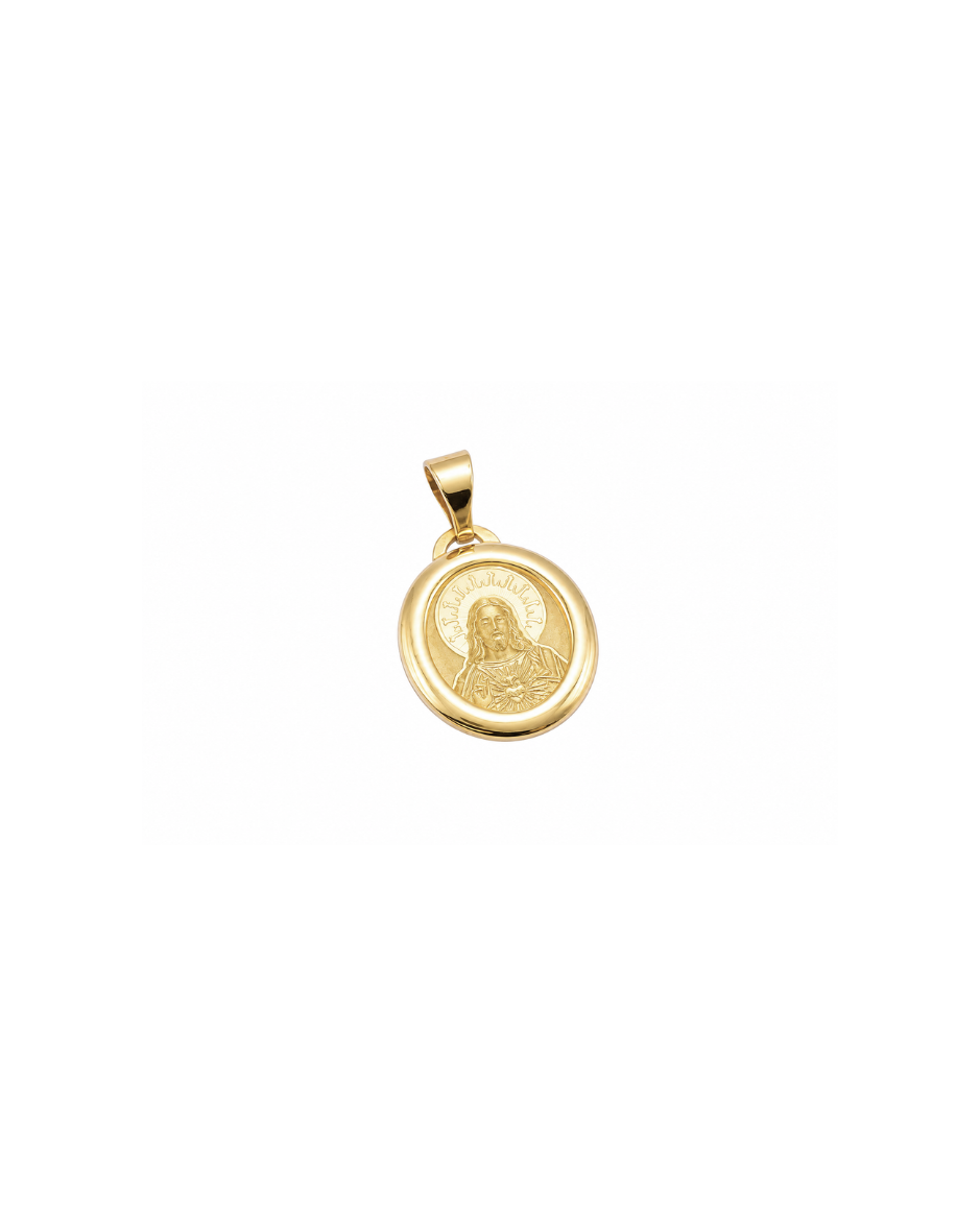 Dije Sagrado Corazón Oro Amarillo 14k