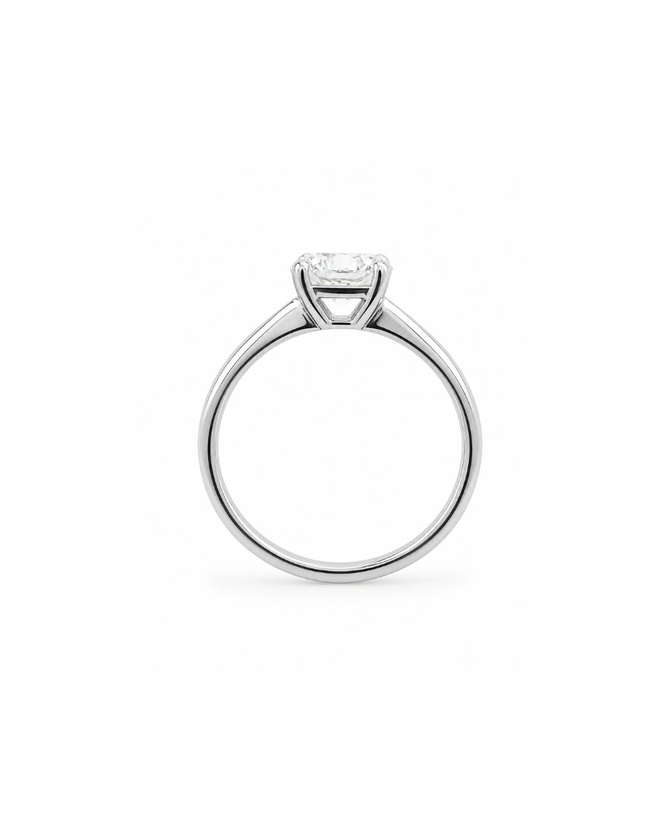 Anillo Solitario Diamante Lab 1.5 CT Oro 14K