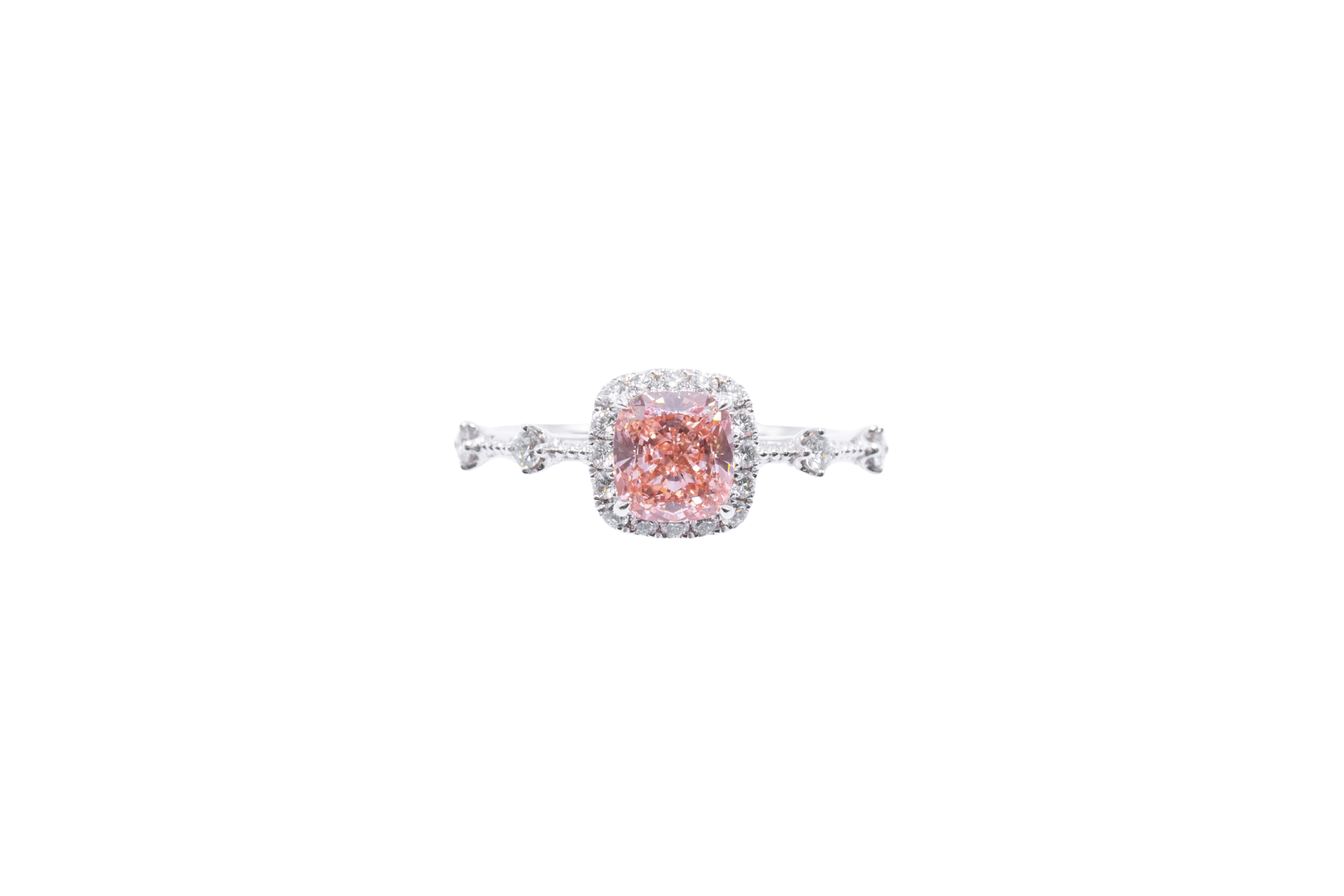 ANILLO DIAMANTE ROSA