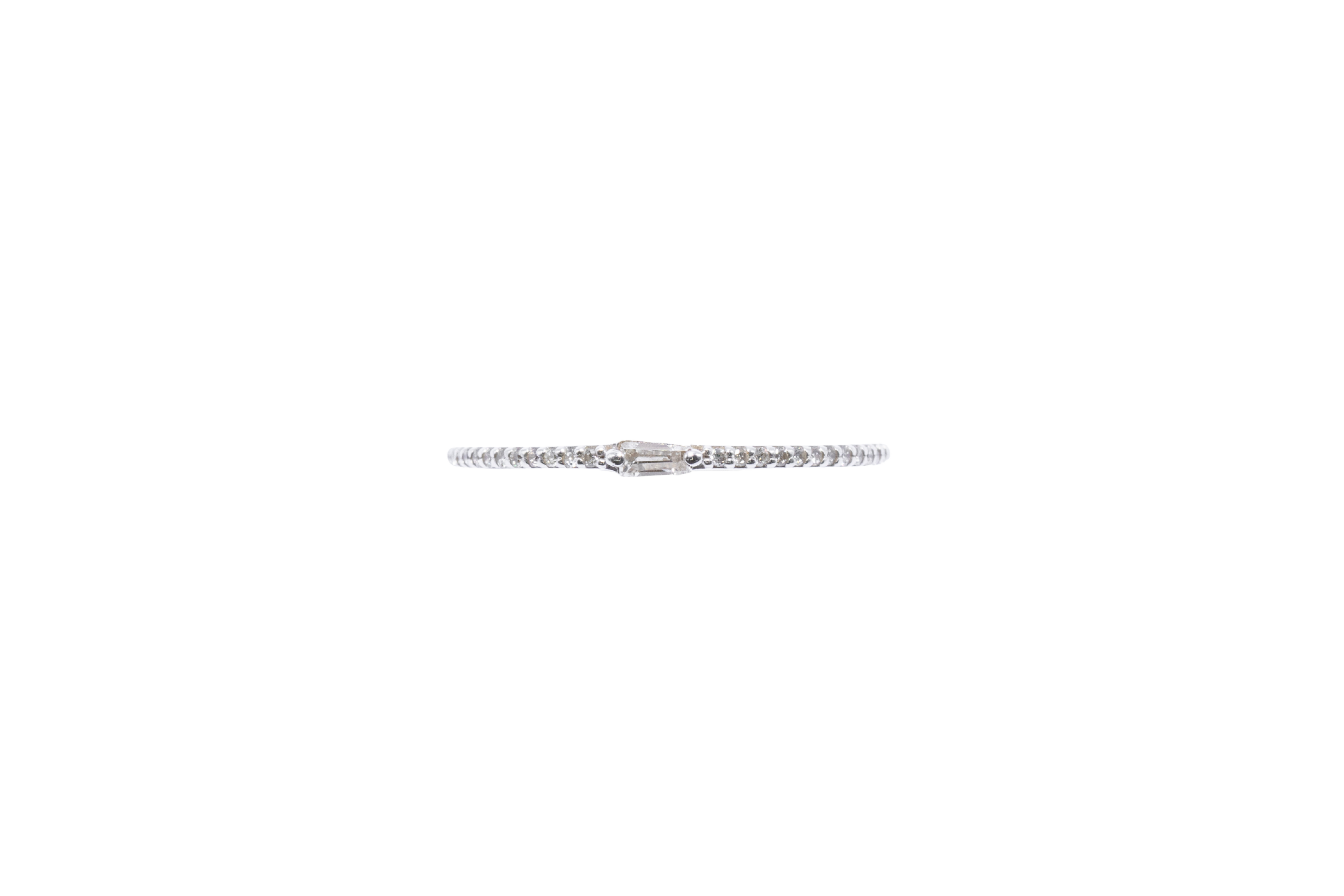 ANILLO FINO BAGUETTE