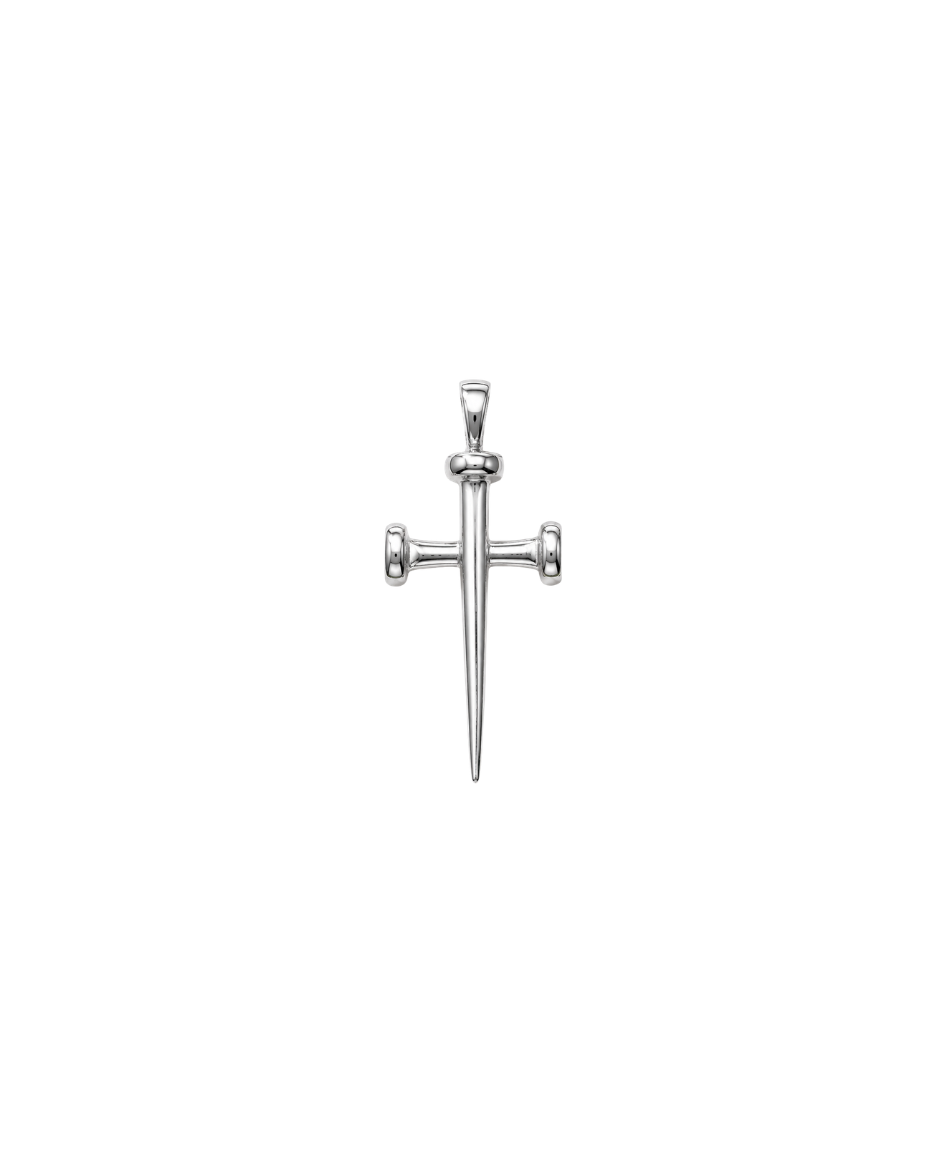 Dije Cruz de Clavos Oro 14K