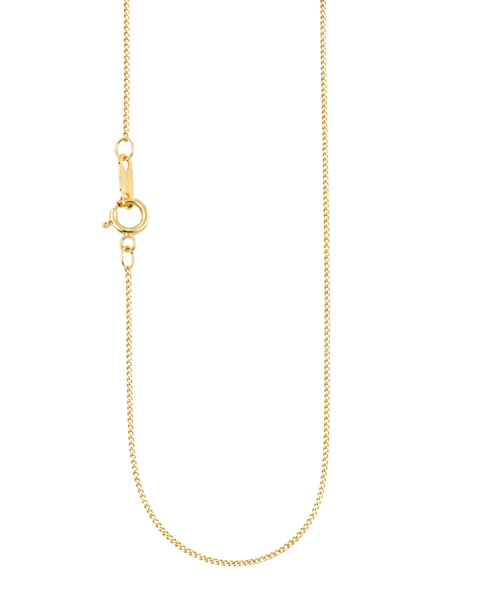 Cadena Espiga de Oro Amarillo 10K de 50 cm