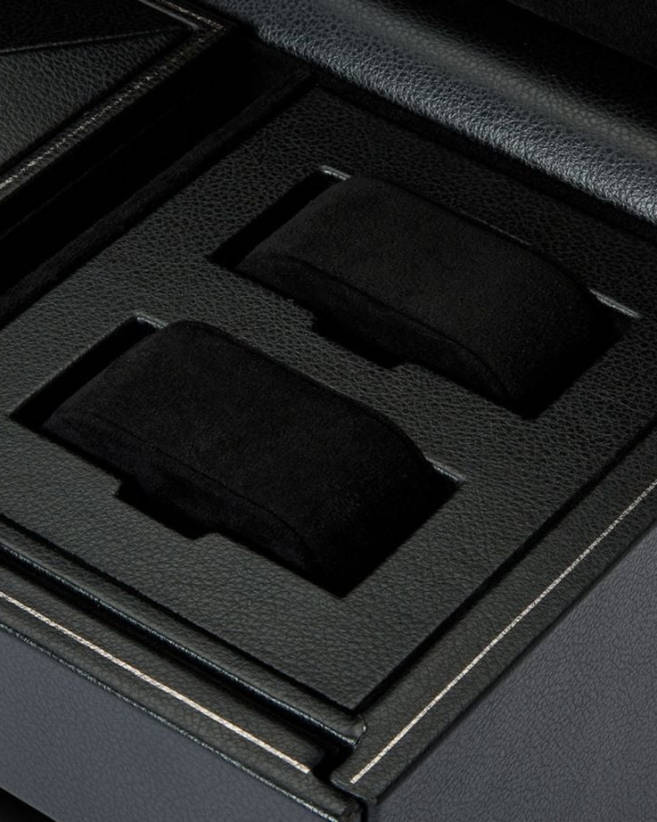 Watch Winder Triple Wolf British Racing con Almacenamiento