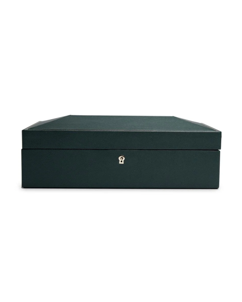 Caja para 10 Relojes Wolf British Racing con Puerto USB