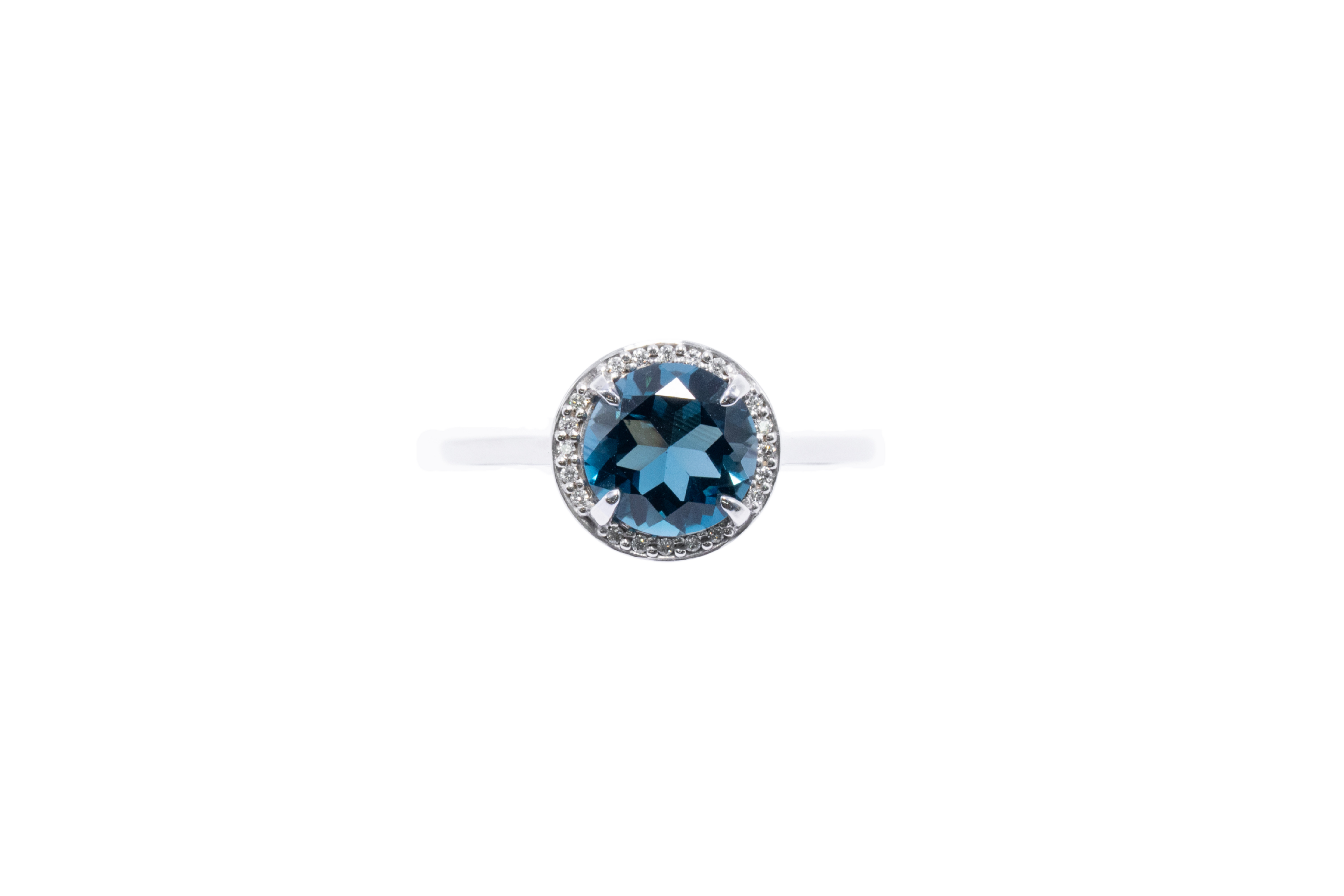 ANILLO TOPACIO DIAMANTE