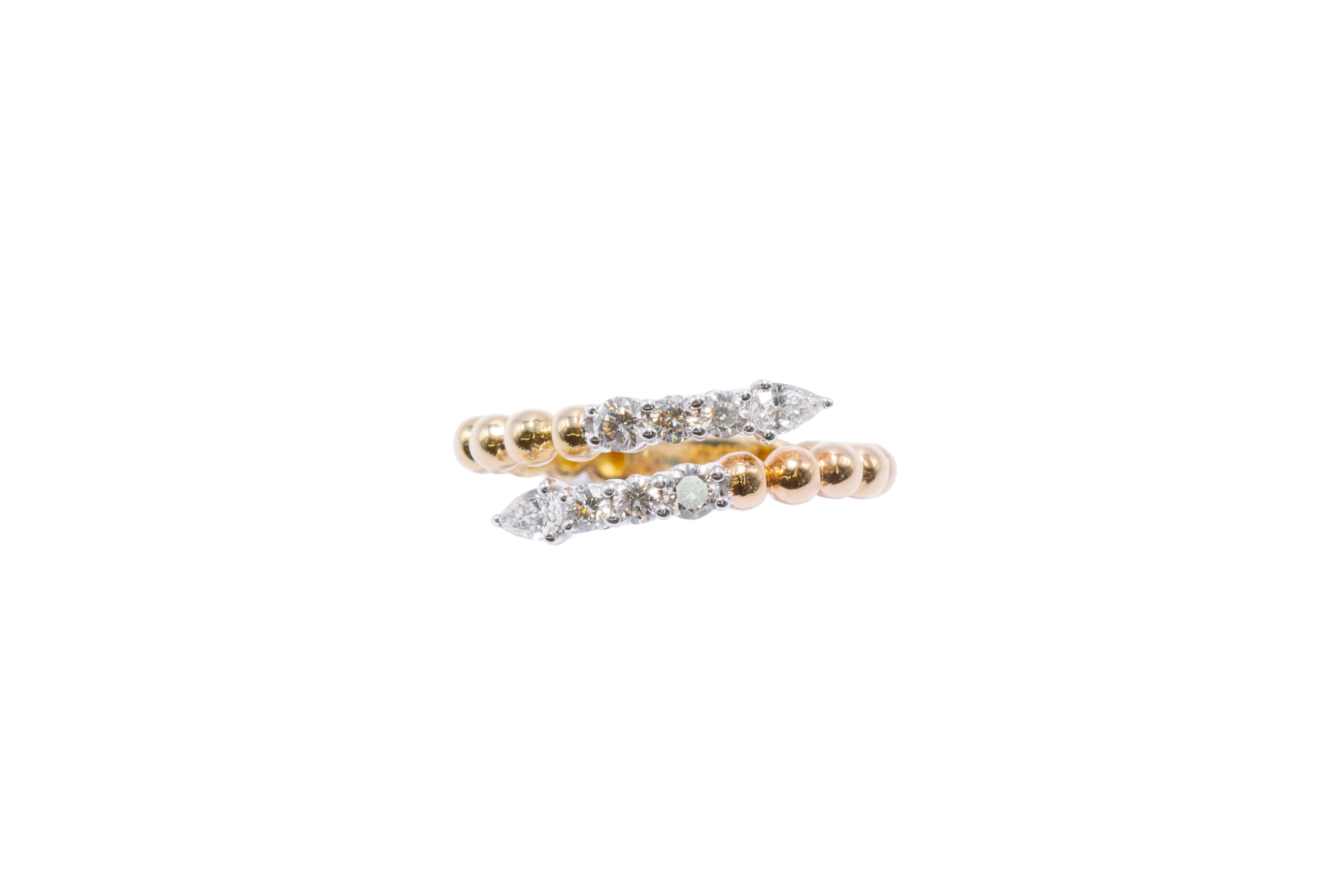 ANILLO SERPIENTE DIAMANTE