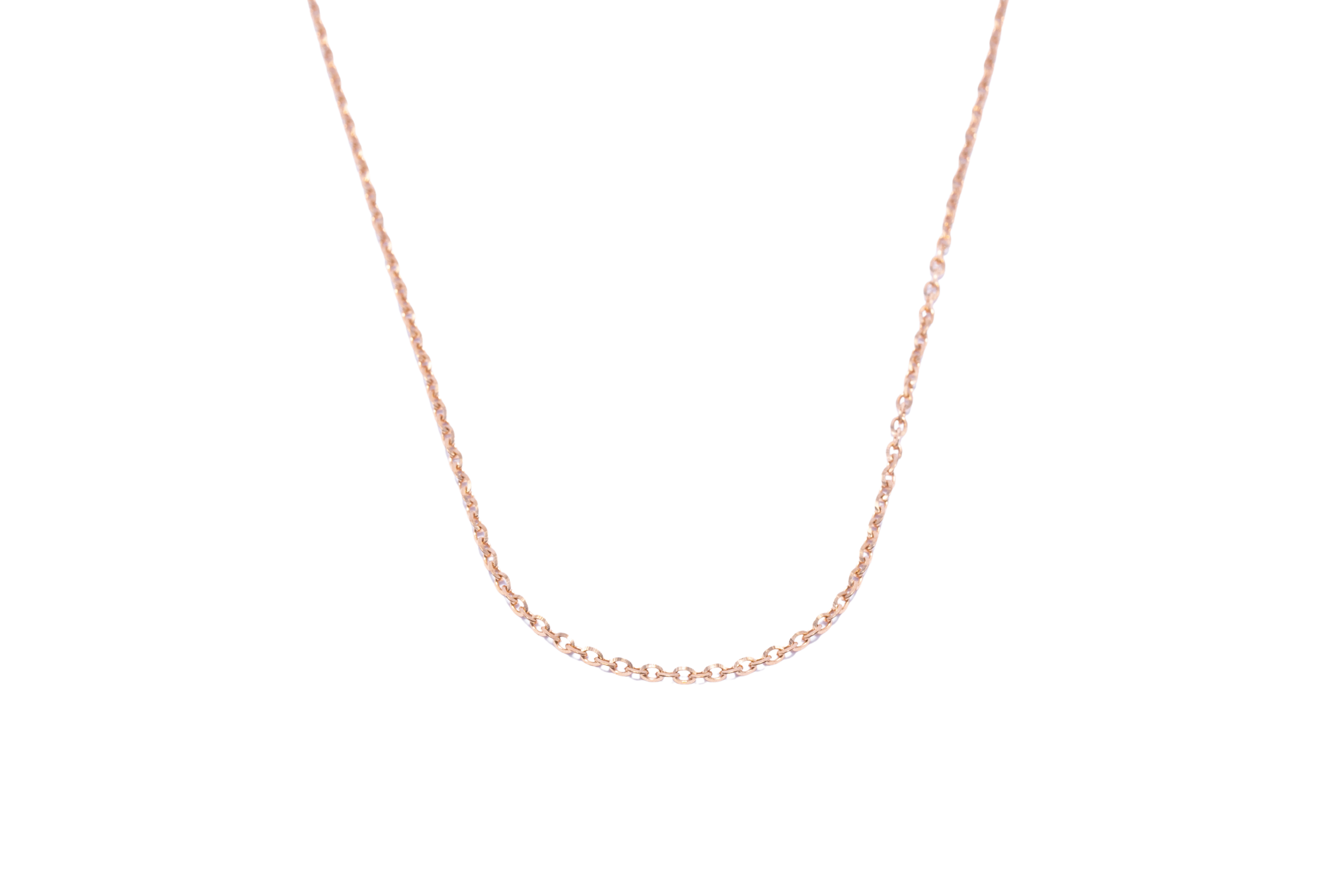 CADENA ORO ROSA MINI ANCLA