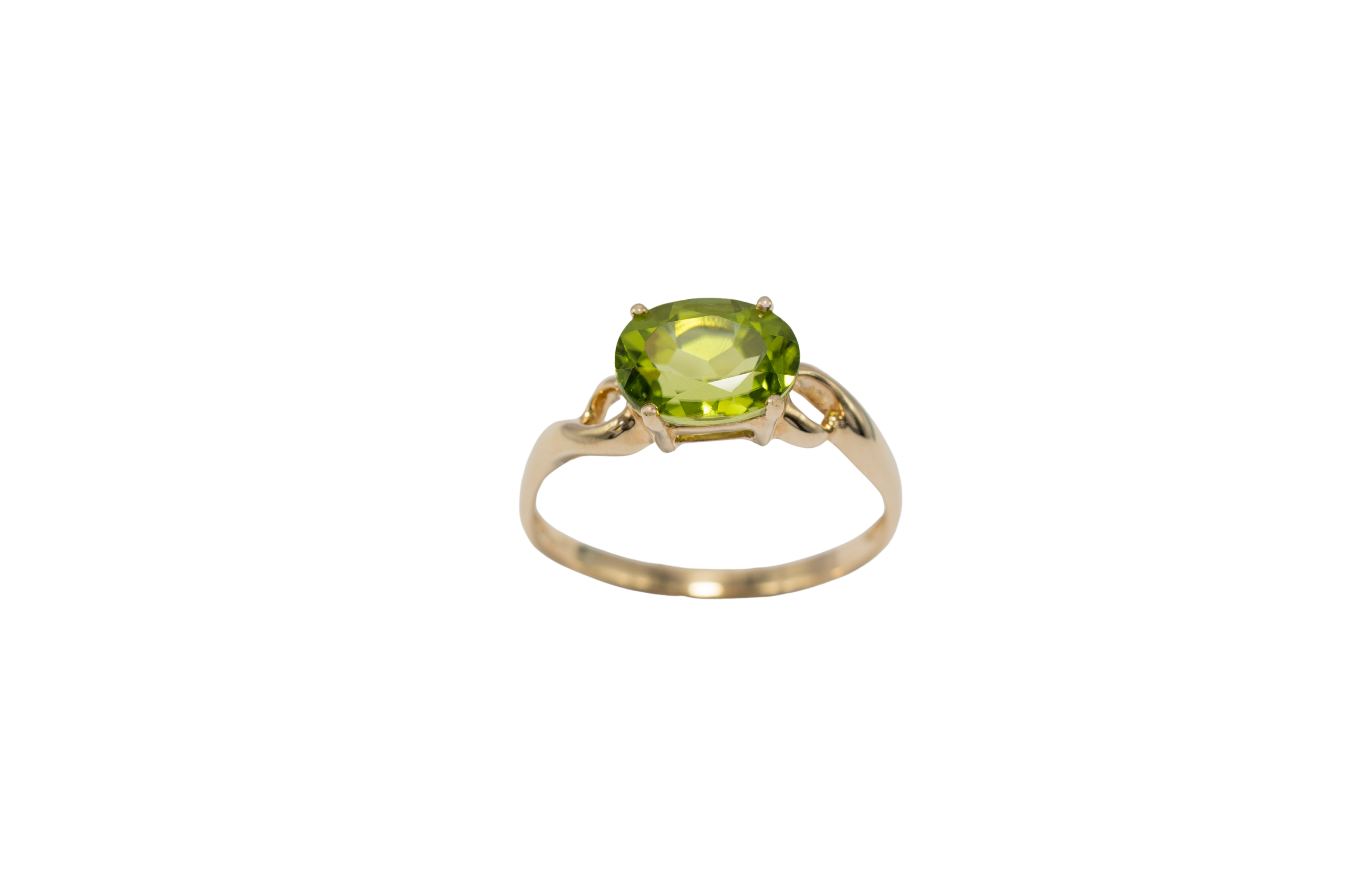 ANILLO PERIDOT OVAL