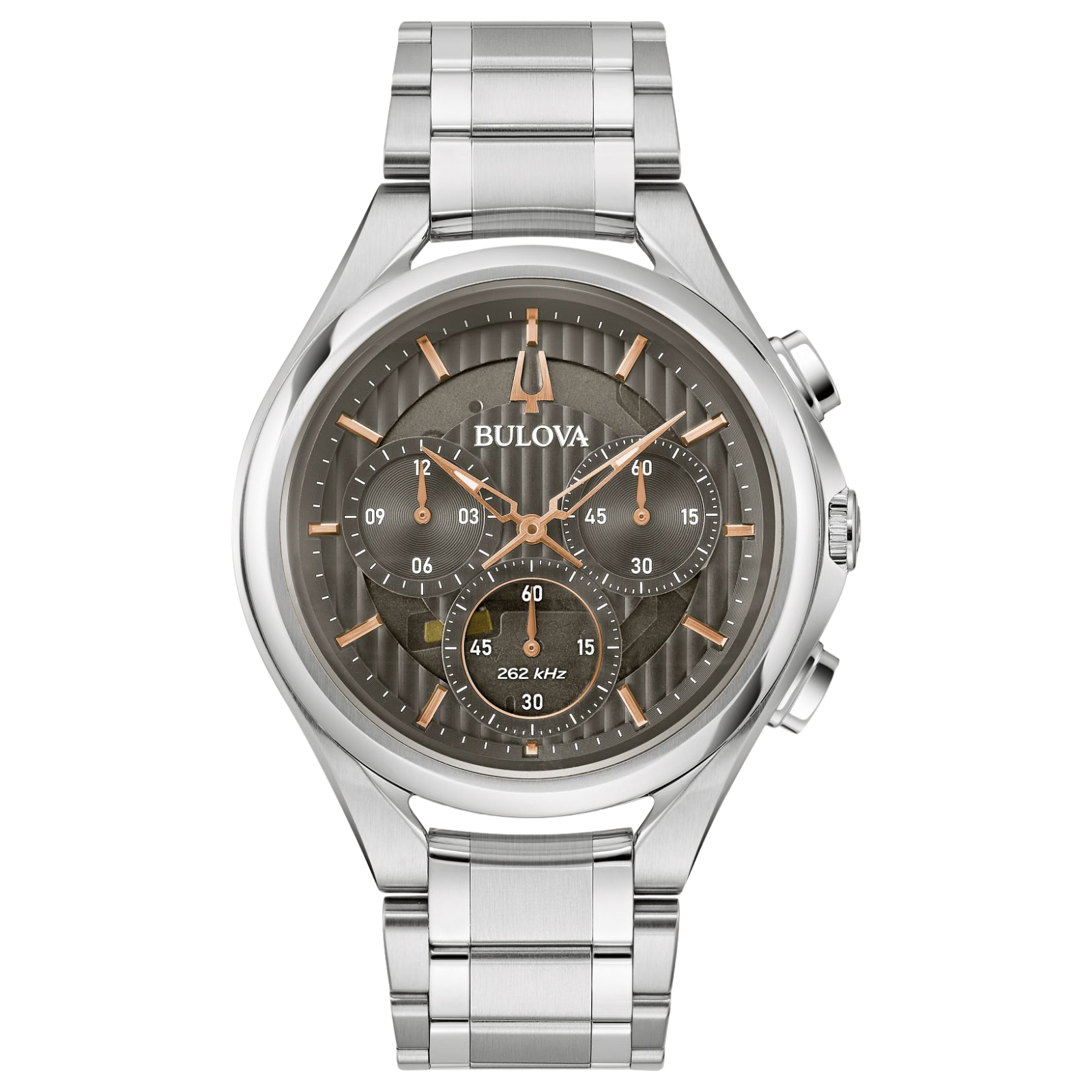 BULOVA CURV CUARZO BROWN