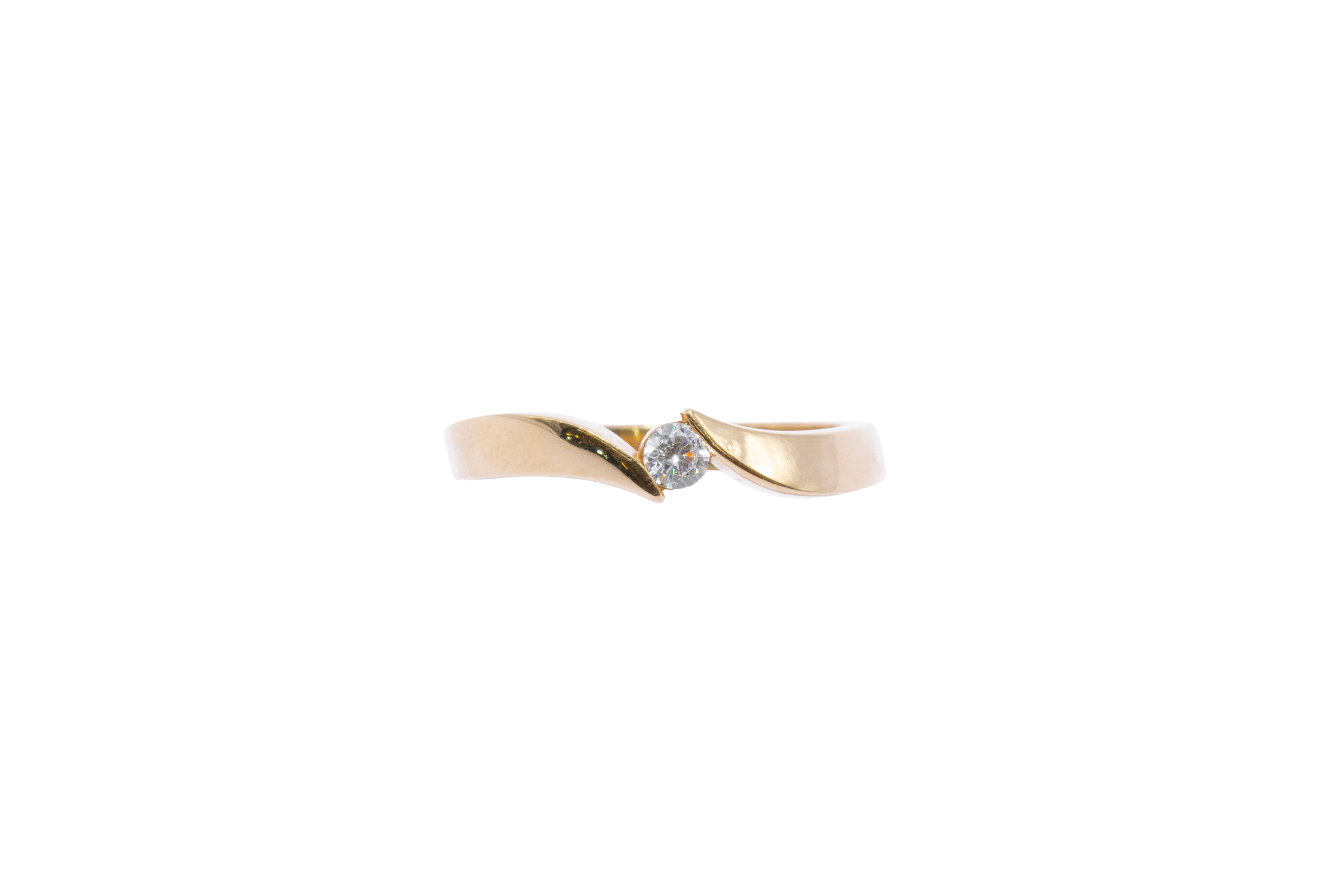 ANILLO OLA CON CIRCONIA