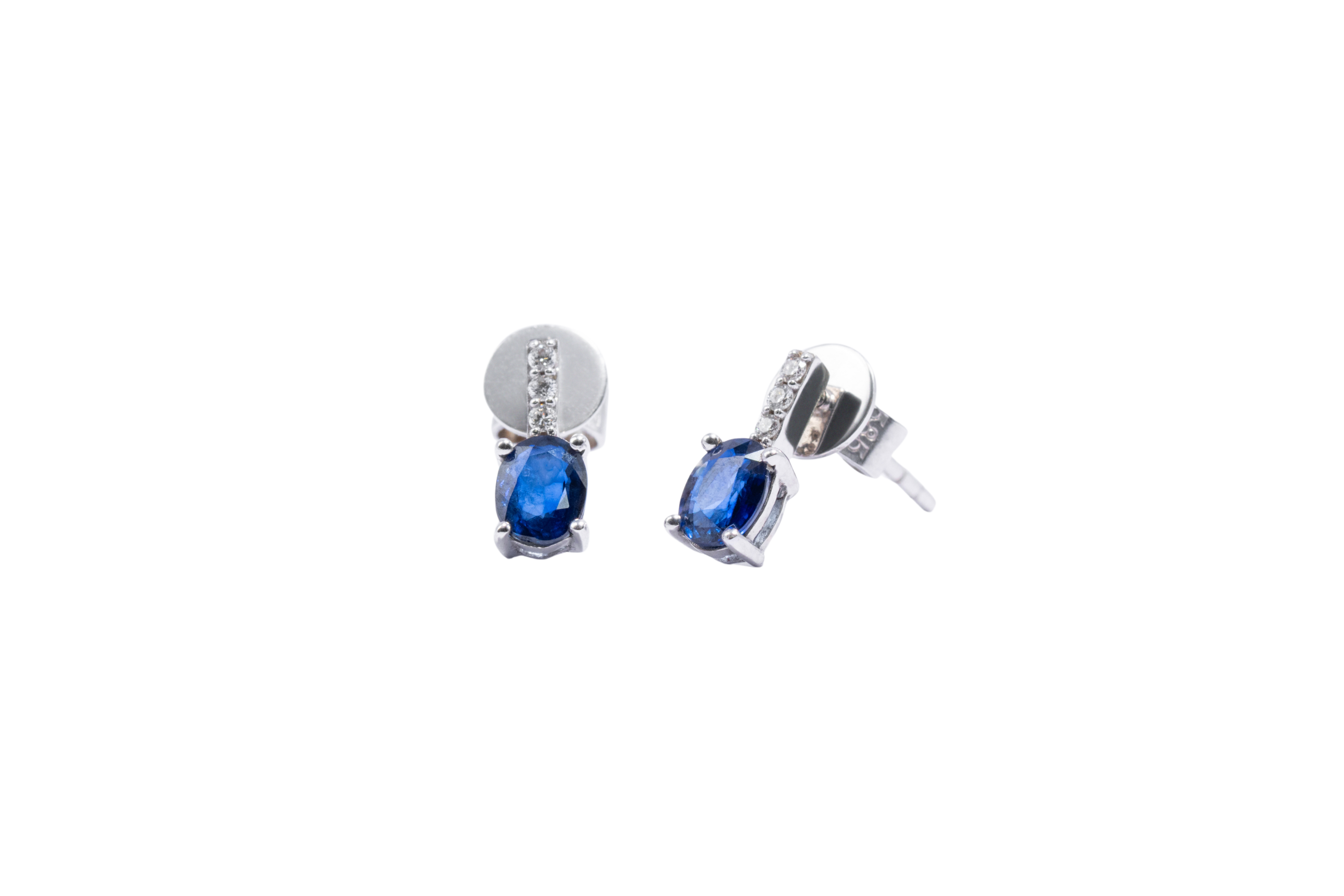 ARETES ZAFIRO MINI COLGANTE