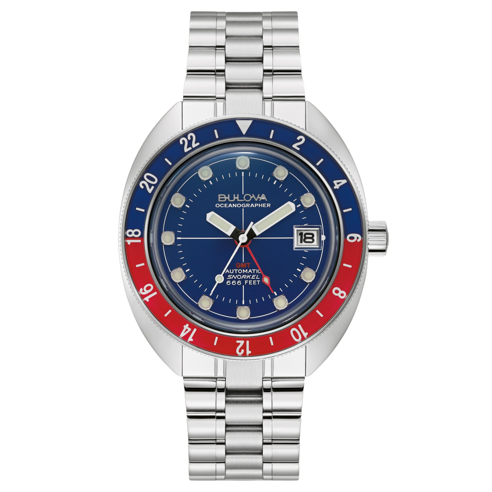 BULOVA OCEANOGRAPHER GMT AUTOMATICO