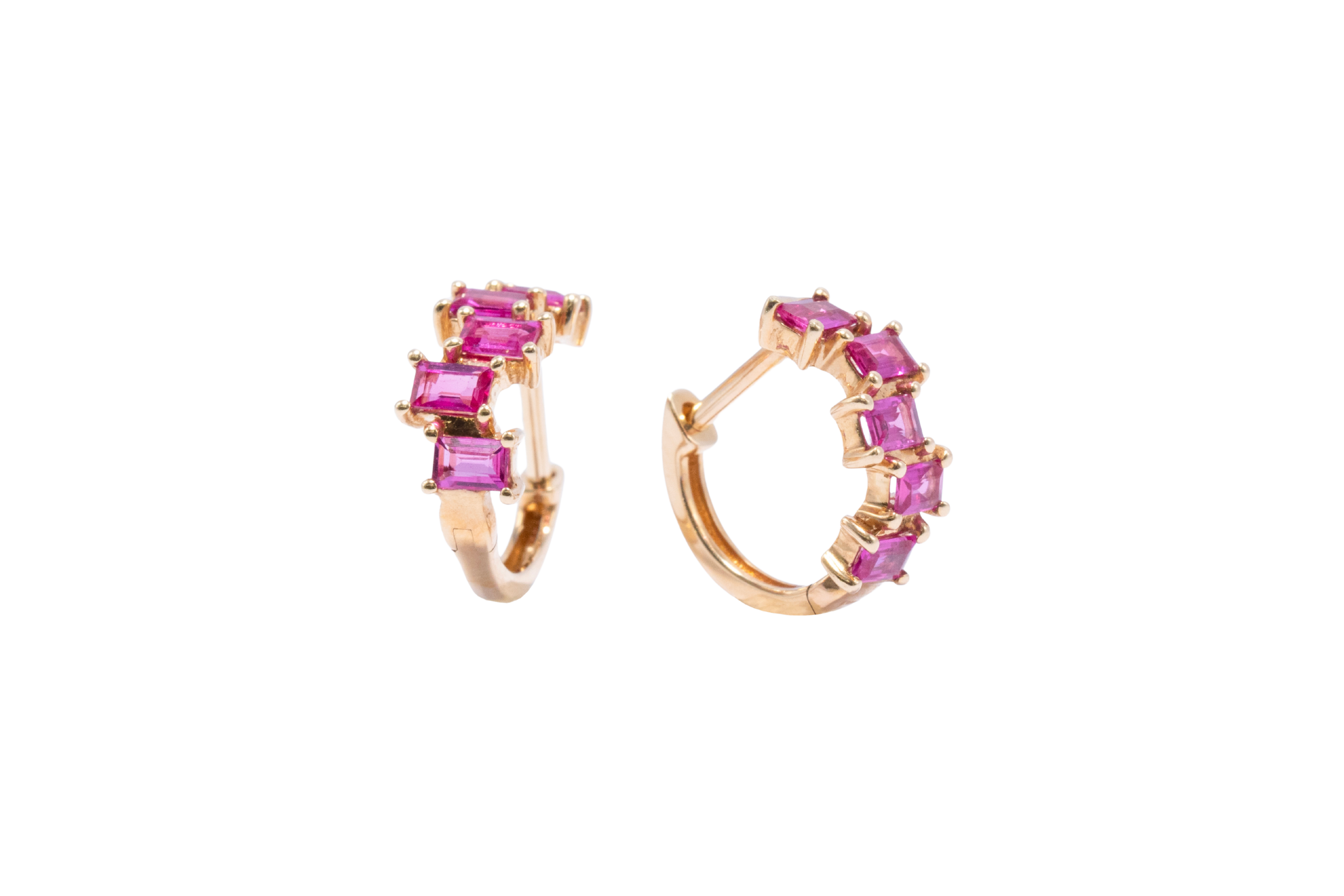 ARRACADAS RUBIES