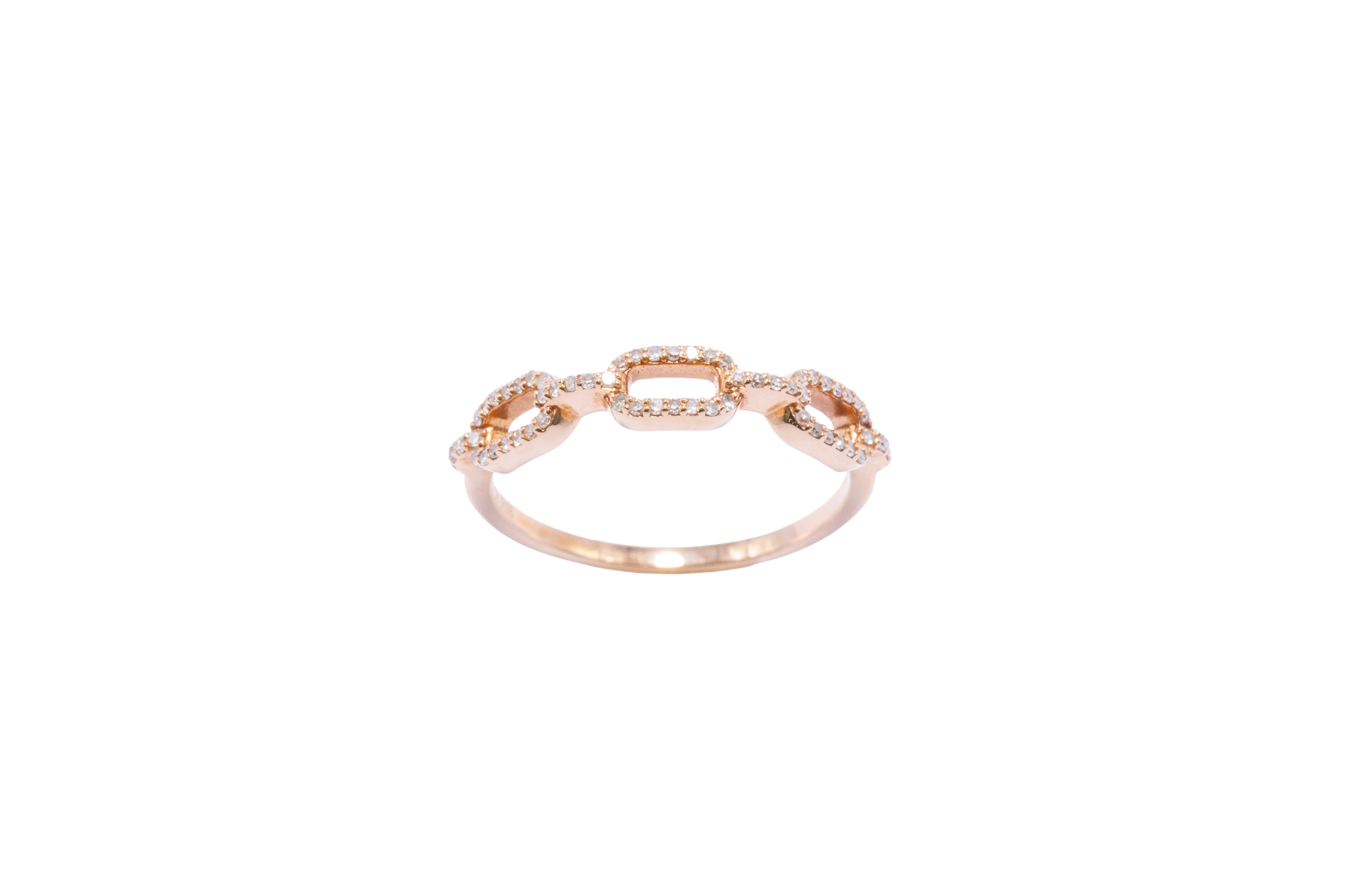 ANILLO CADENA DIAMANTE