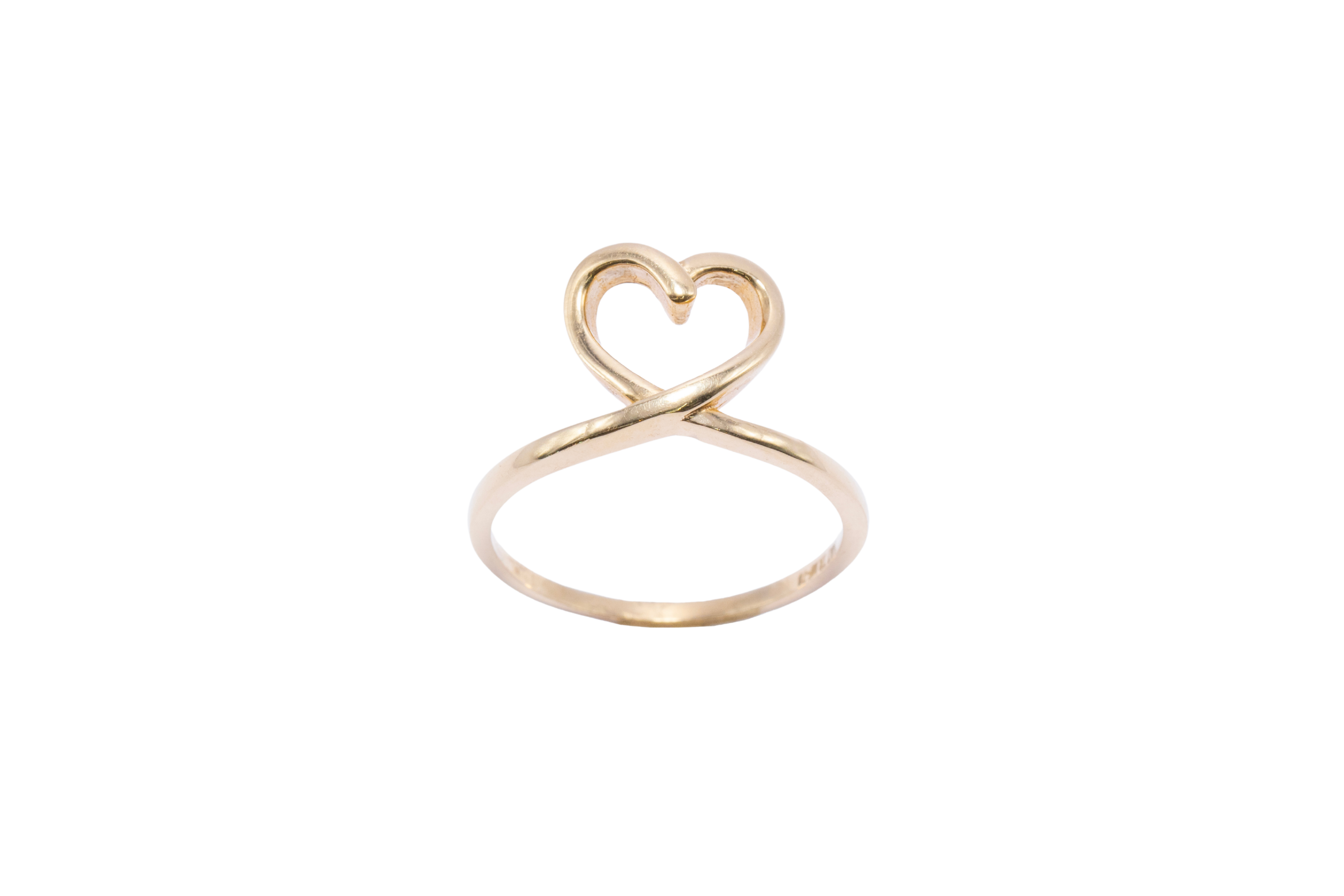 ANILLO SILUETA DE CORAZON