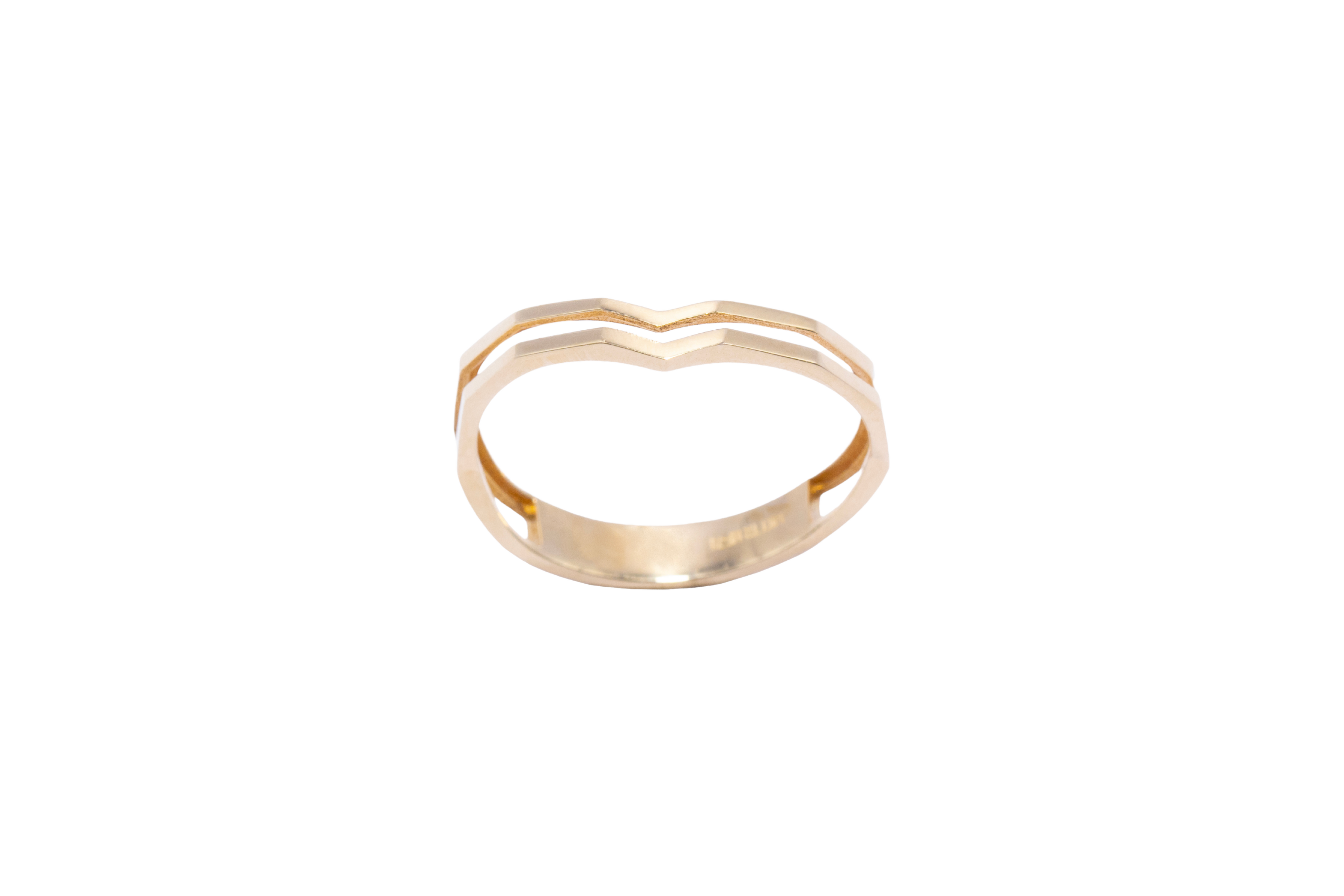 ANILLO OLA DOBLE