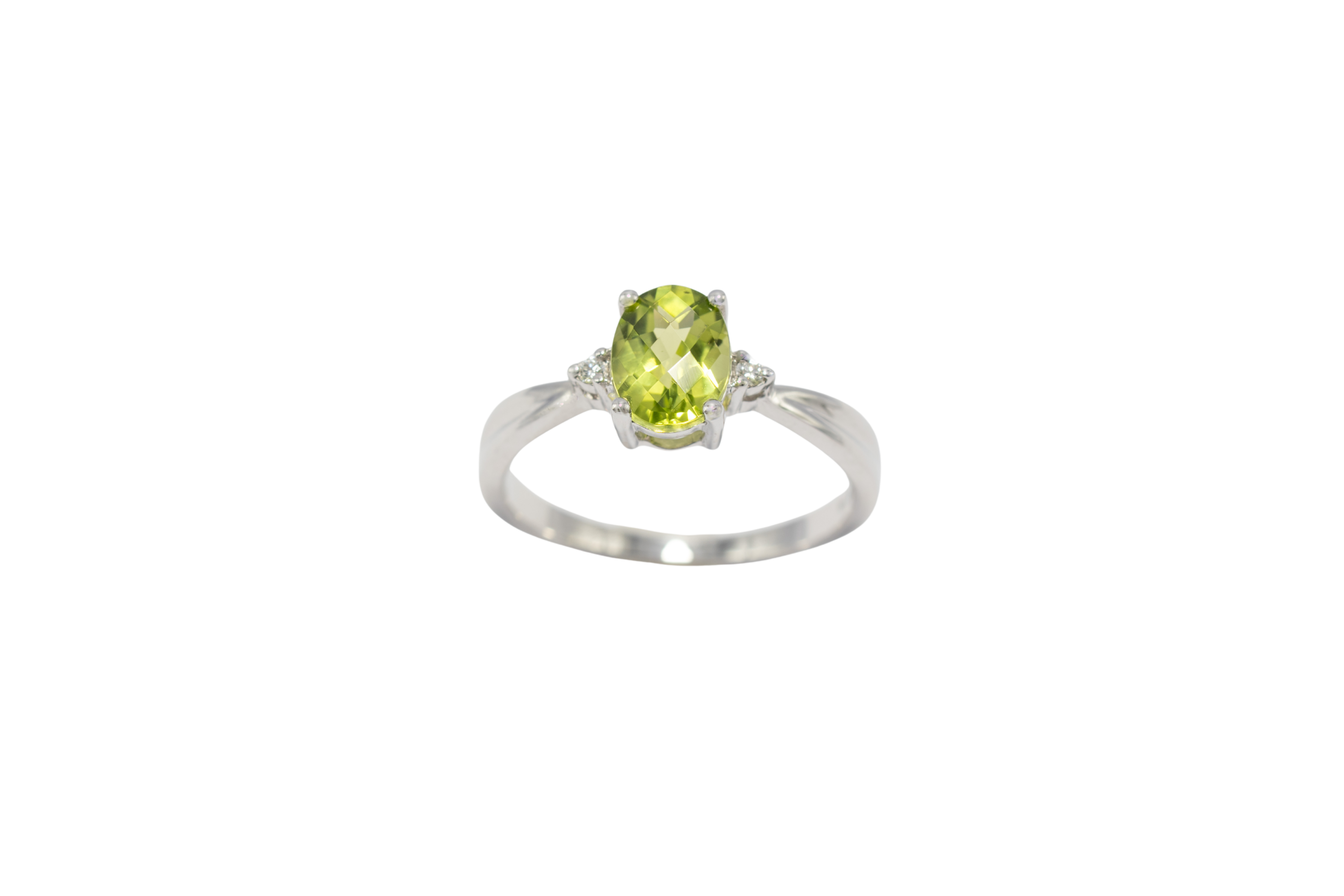 ANILLO PERIDOT DIAMANTE