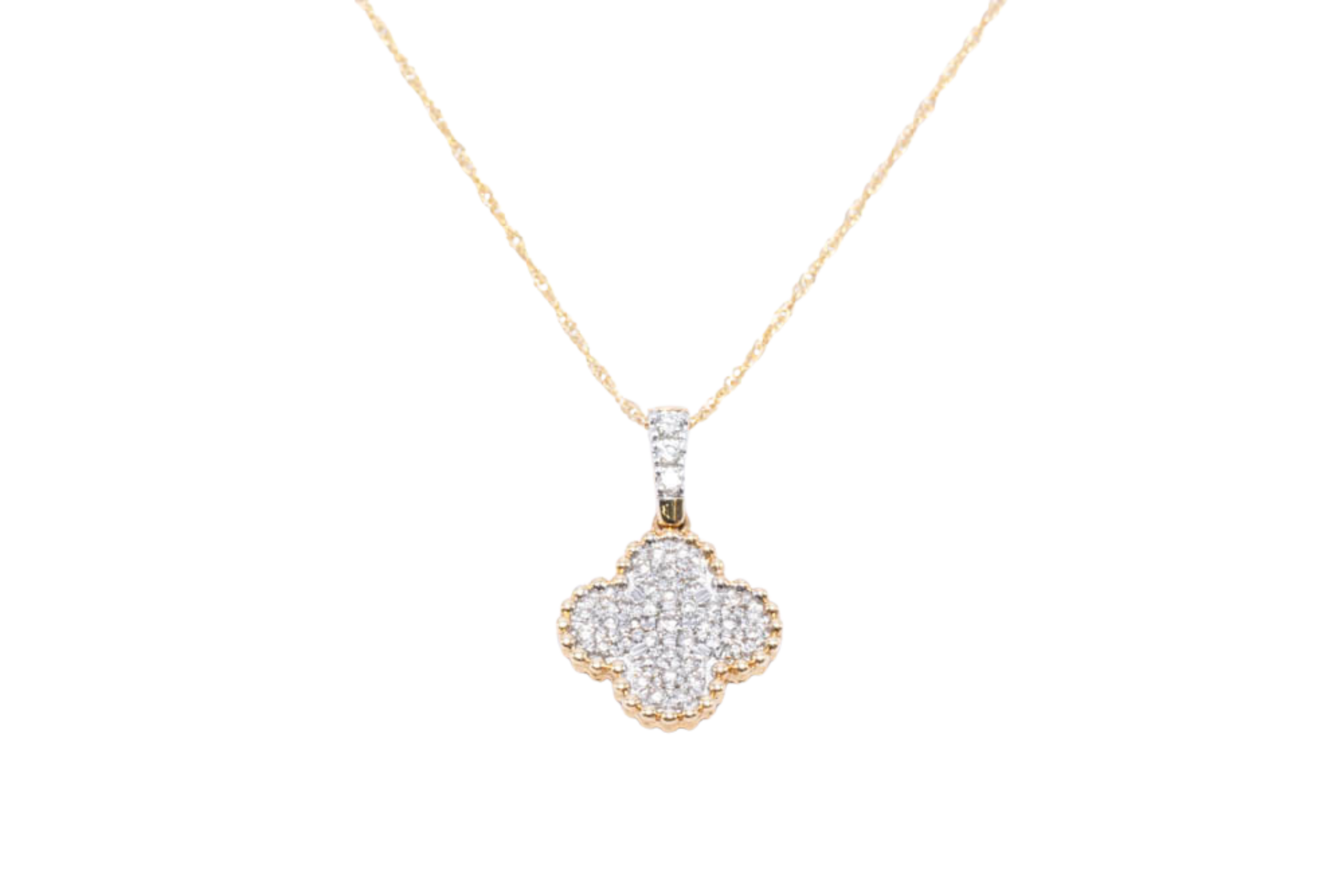 COLLAR CLOVER DIAMANTE